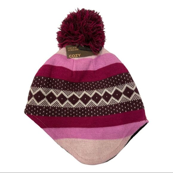 Field & Stream Youth Cabin Peruvian Beanie - NWT - Picture 2 of 5